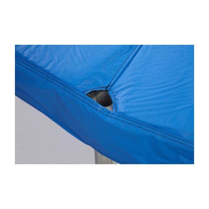 12ft Blue Safety Pad For 4 Poles 10 Wide Model Pad12jp4 10b For 5 5 And 7 Inch Sized Springs